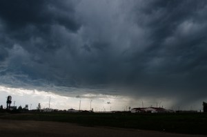 First severe warned cell from Ponoka