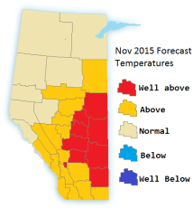 Nov 2015 Temperatures